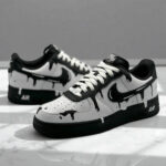 white air jordan 1 customized